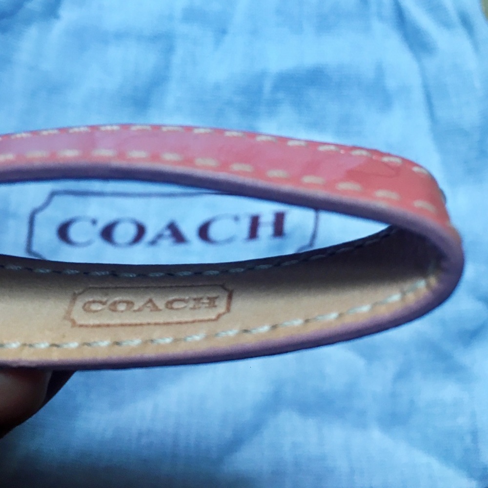 Pink Key Chain from Coach - Picture 3 of 3